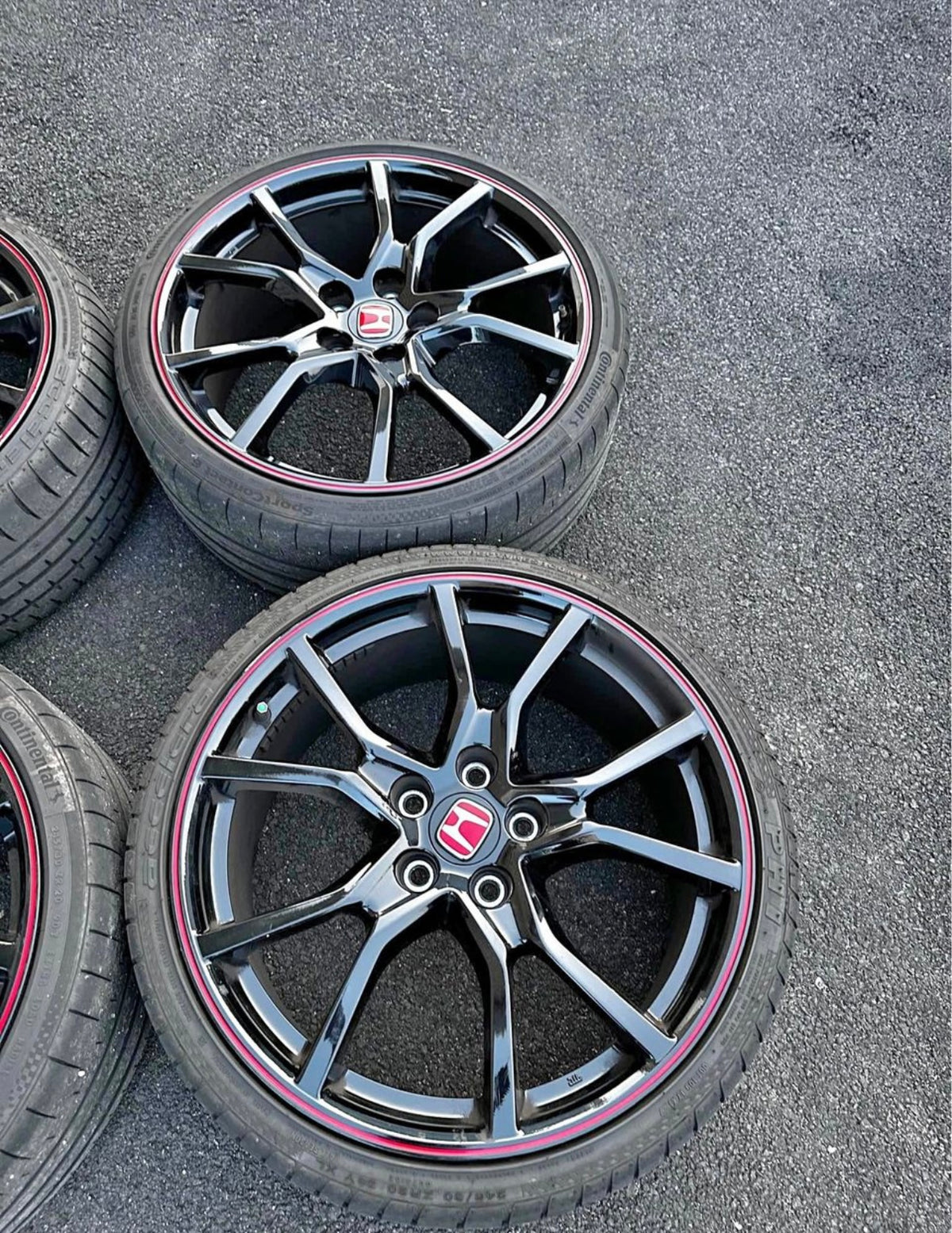 OEM Honda Civic Type R (FL5) 19” Wheel & Tire Set