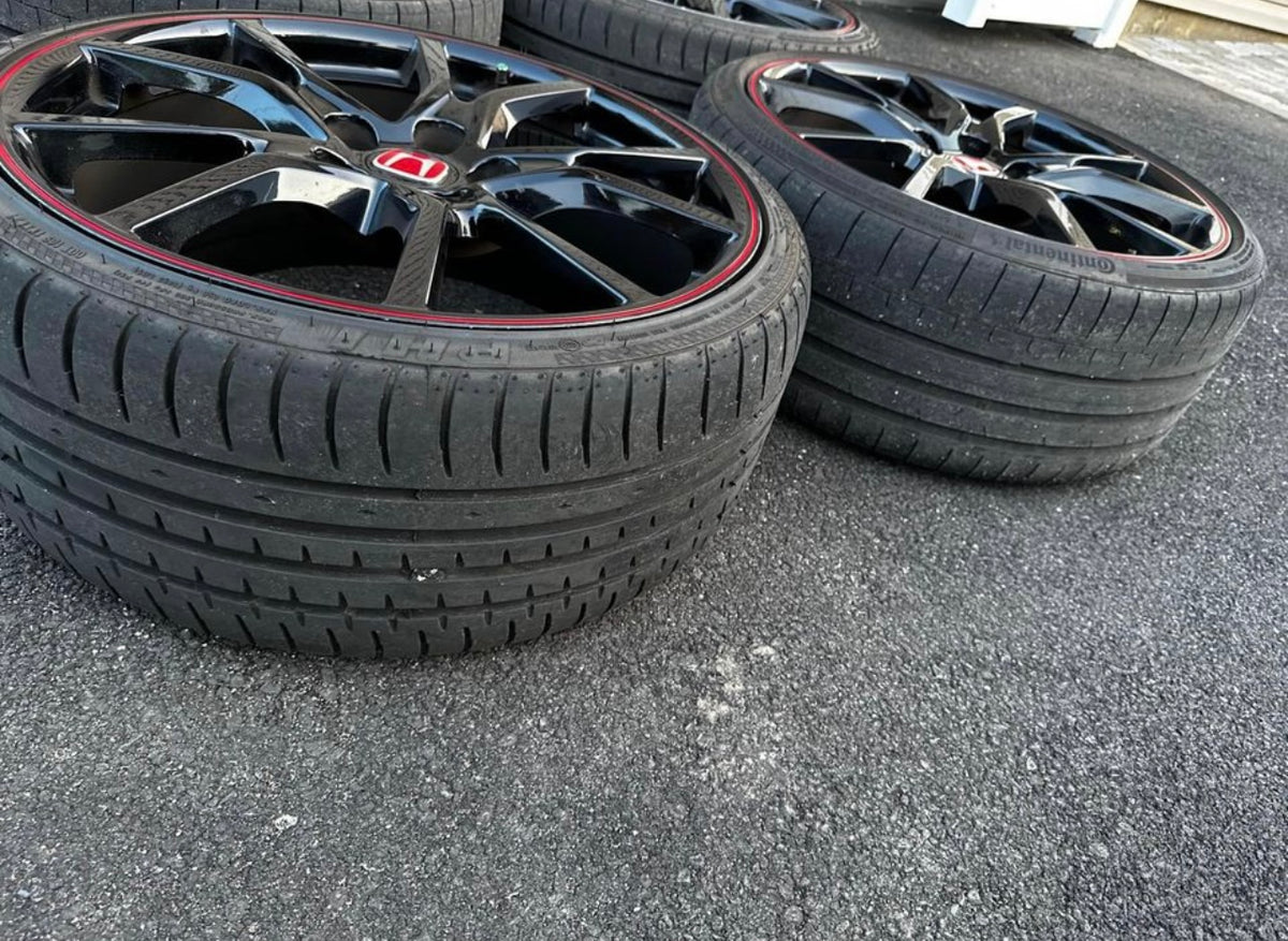 OEM Honda Civic Type R (FL5) 19” Wheel & Tire Set